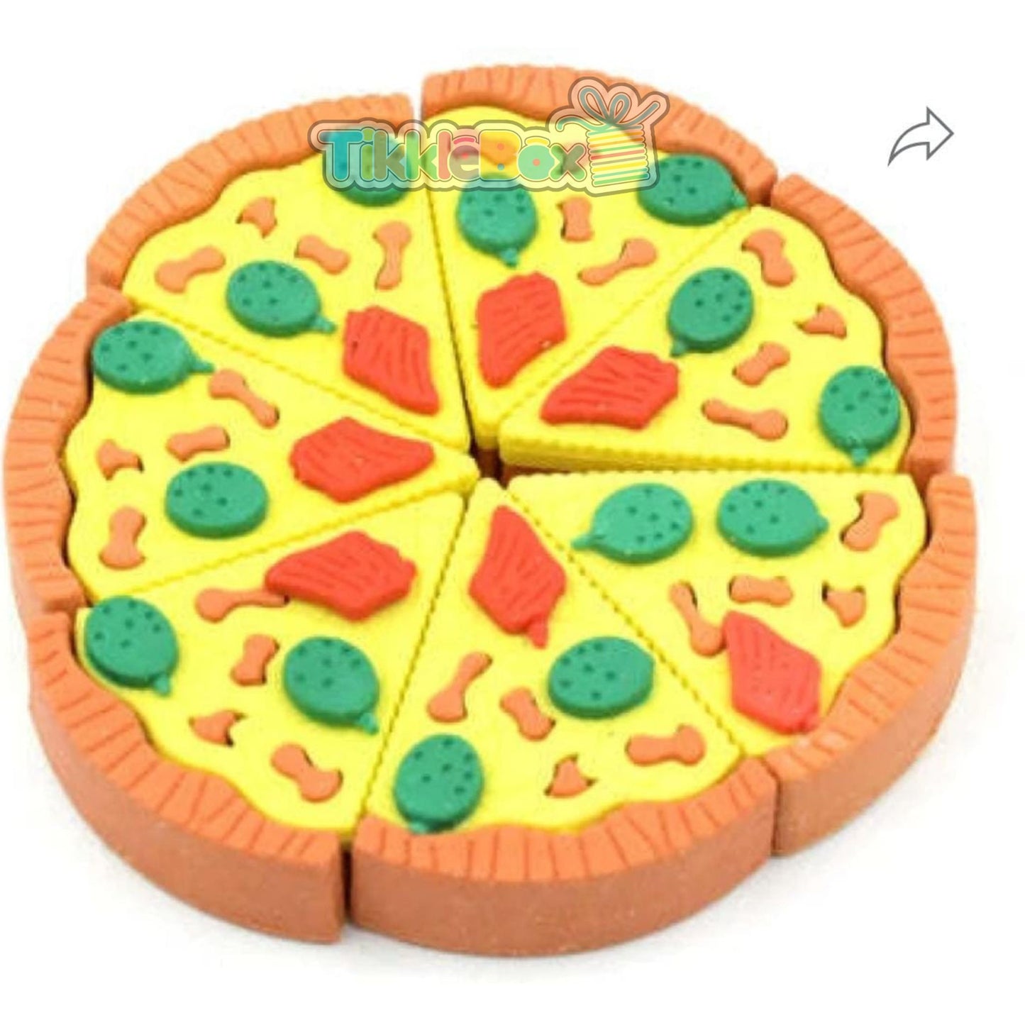 3D Pizza Slice Eraser