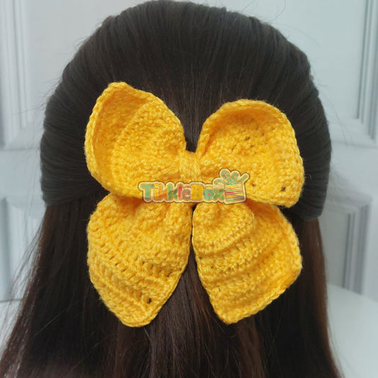 Crochet Rubberband - Yellow