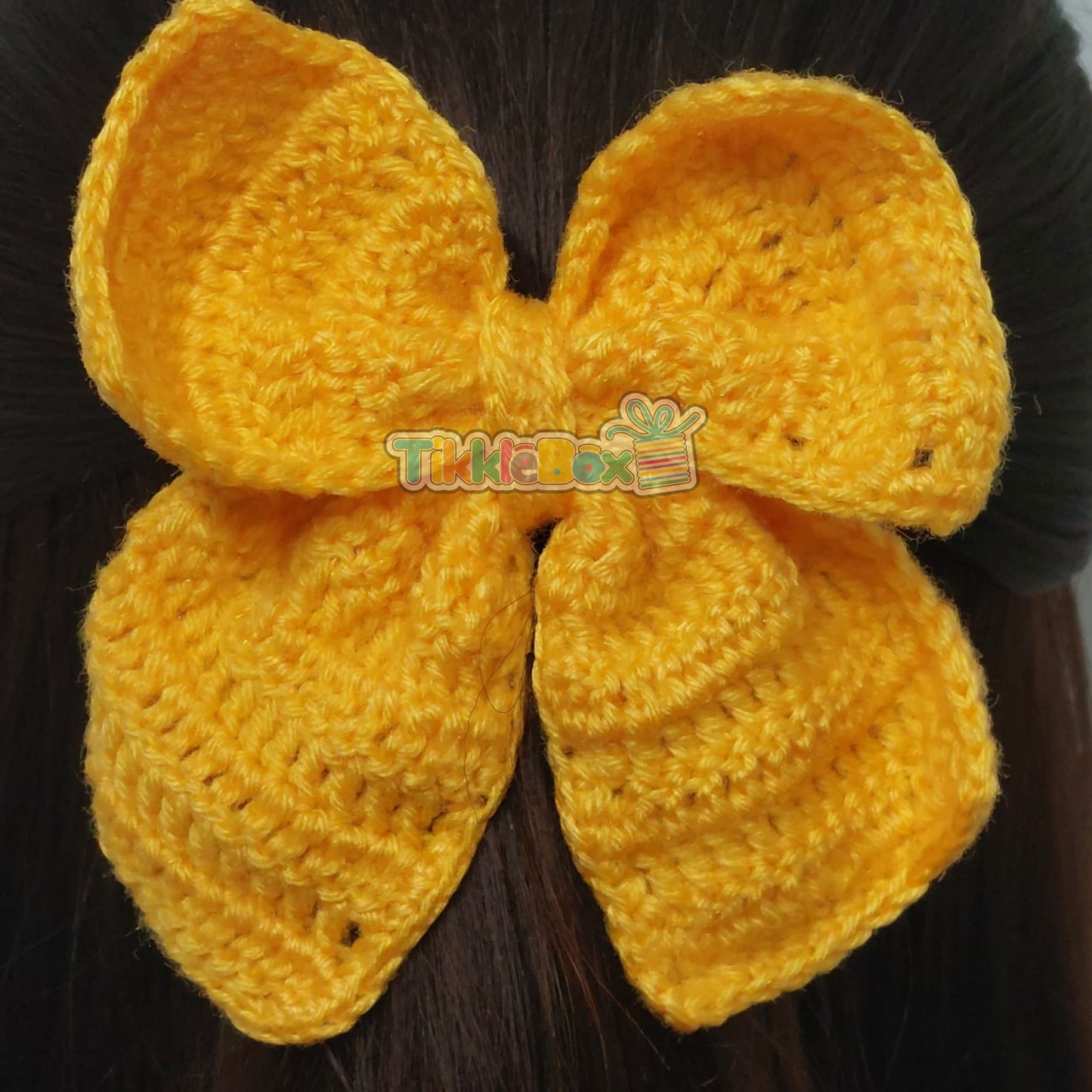 Crochet Rubberband - Yellow