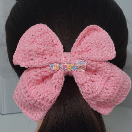 Crochet Rubberband - Pink