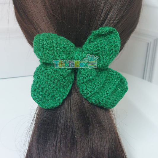 Crochet Rubber band - Green