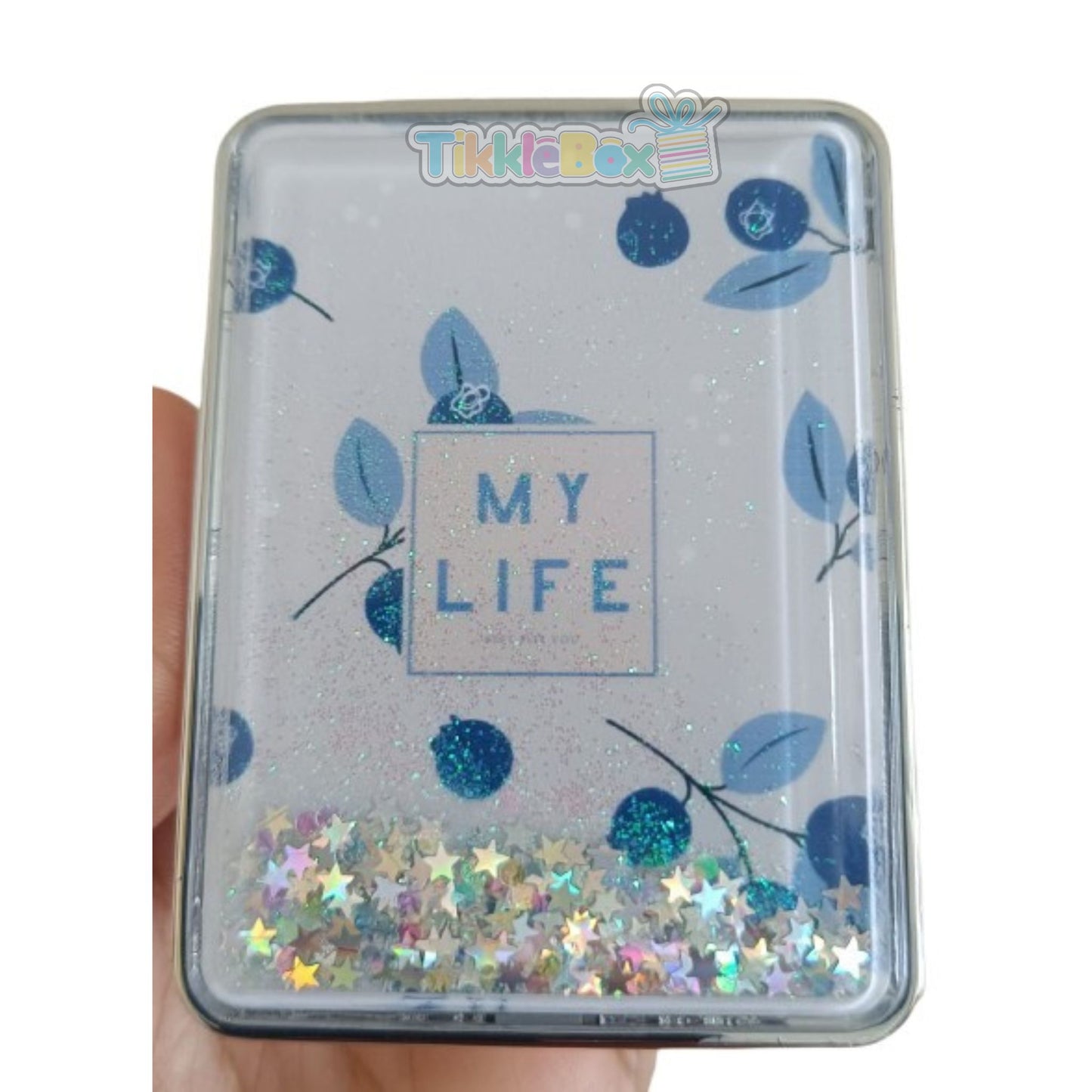 Double Sided Portable Mini Mirror - Glitter