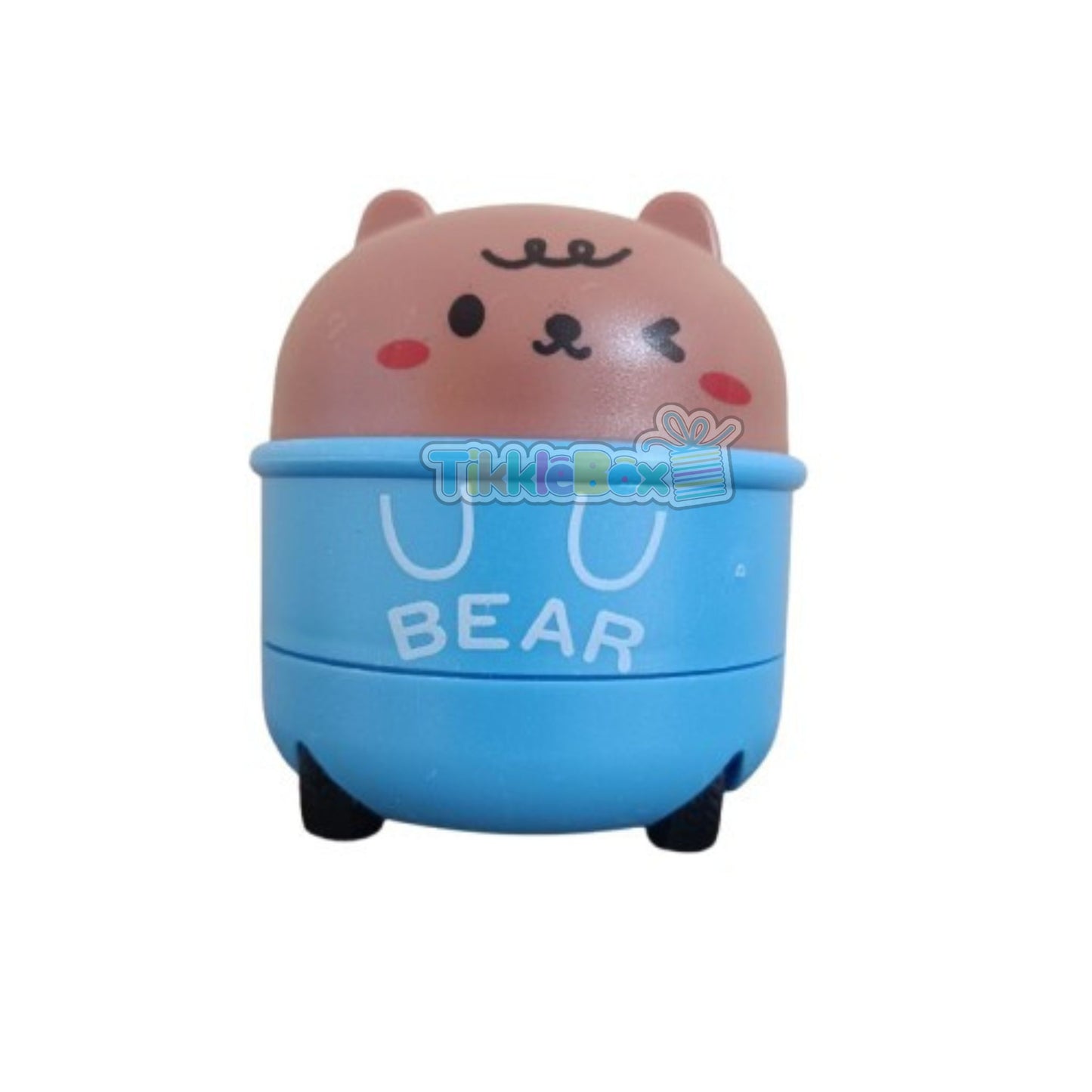 Teddy Bear Pencil Sharpener - Blue