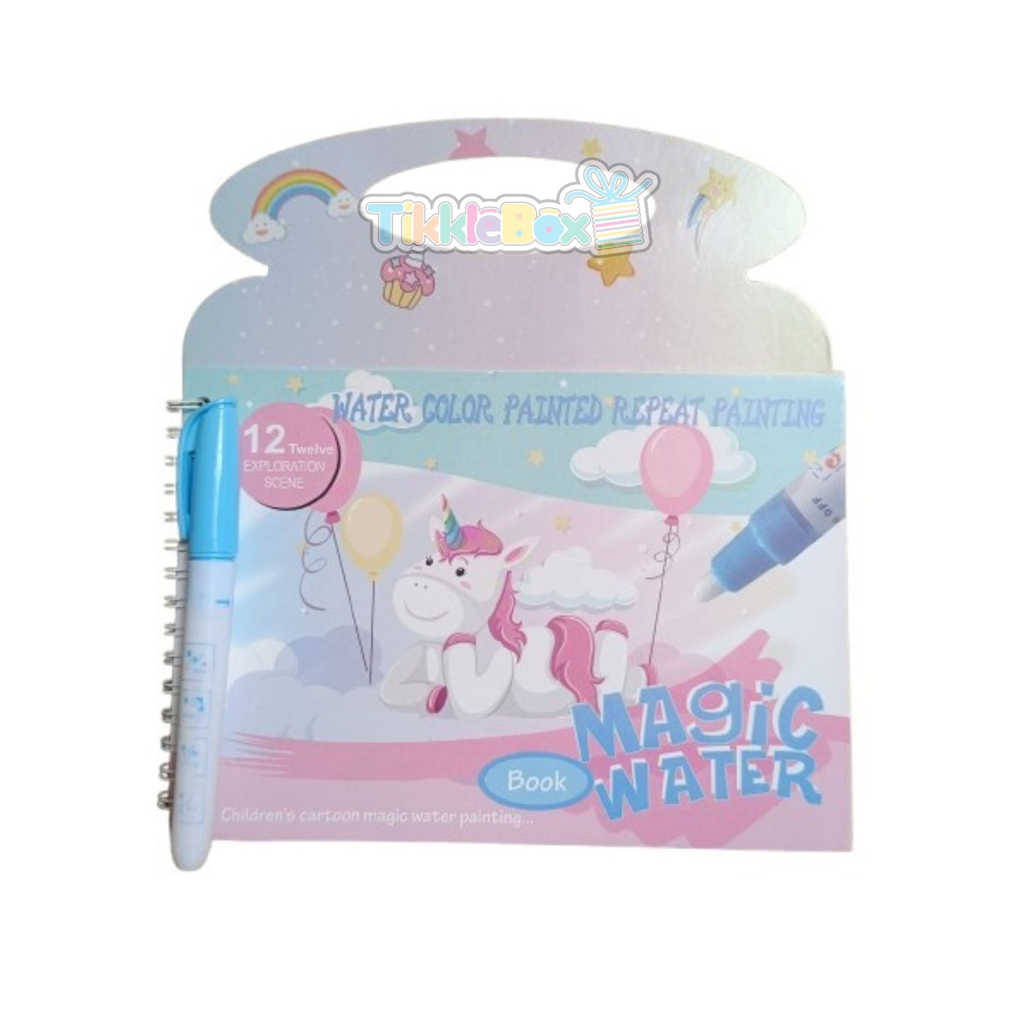 Water Magic Book - Theme Unicorn