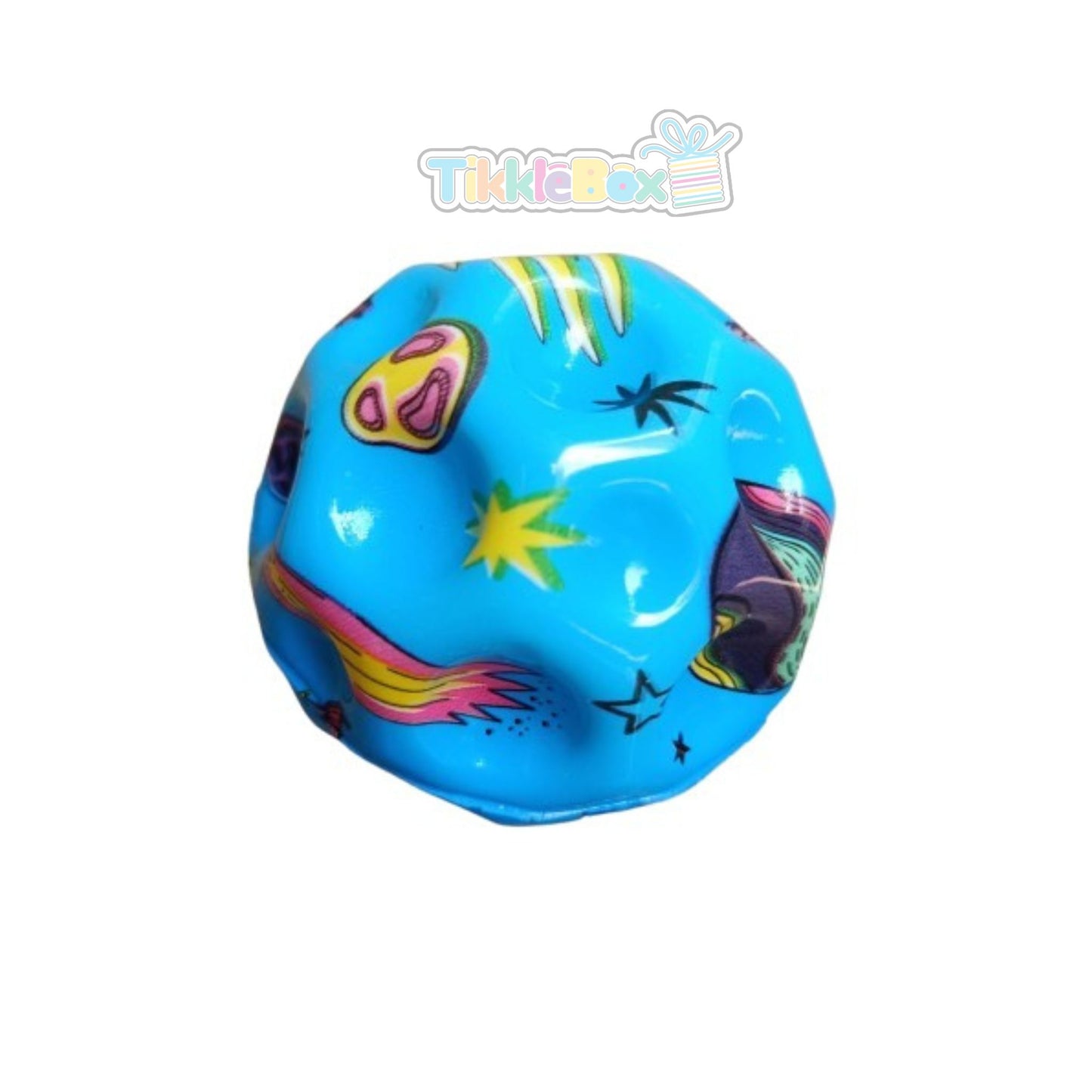 Space Moon Ball - Aquatic blue