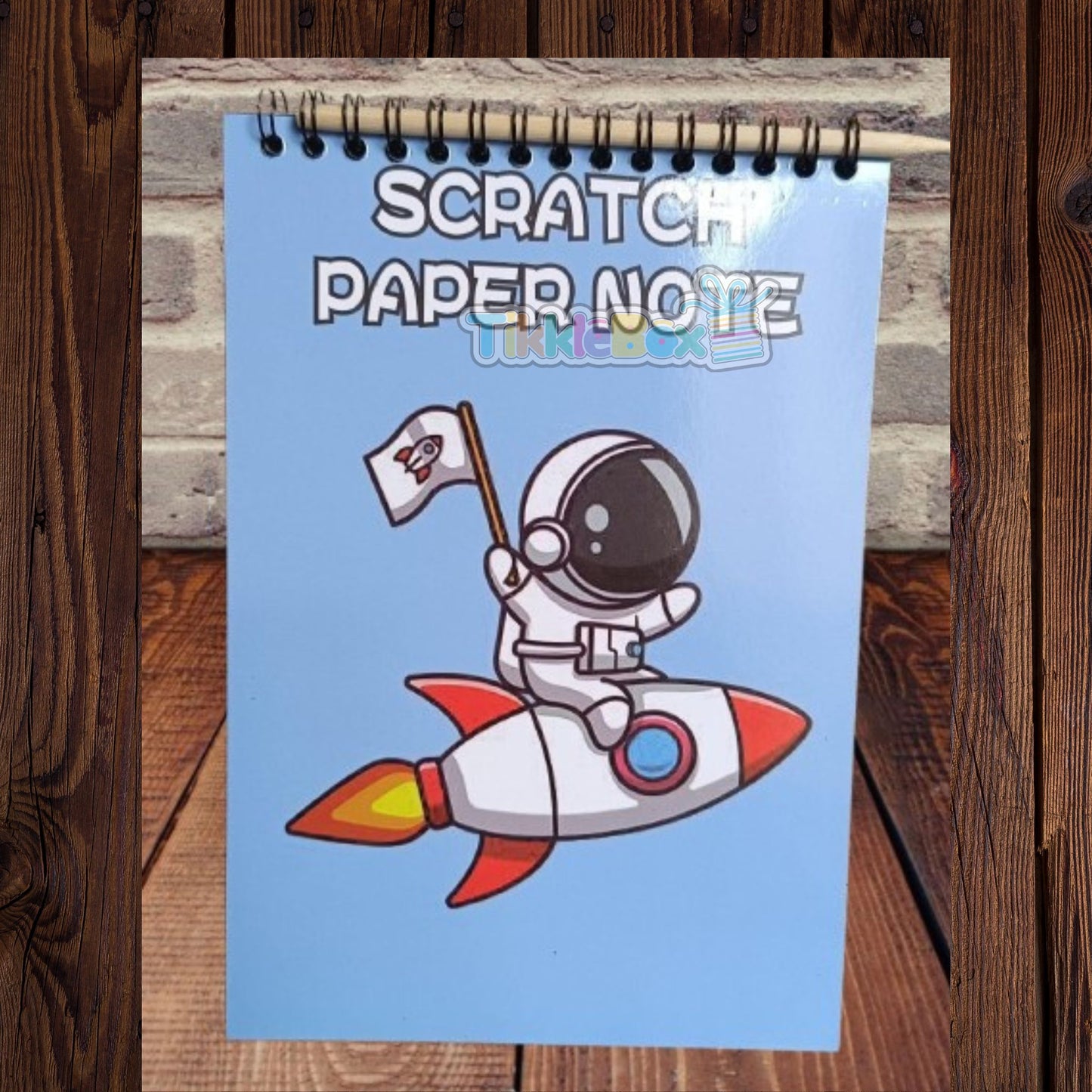 Scratch Pad - Astronaut Blue