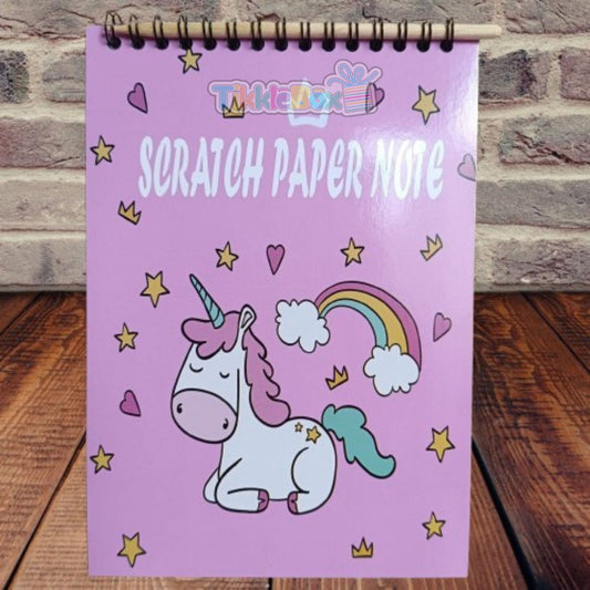 Scratch Pad - Unicorn Pink